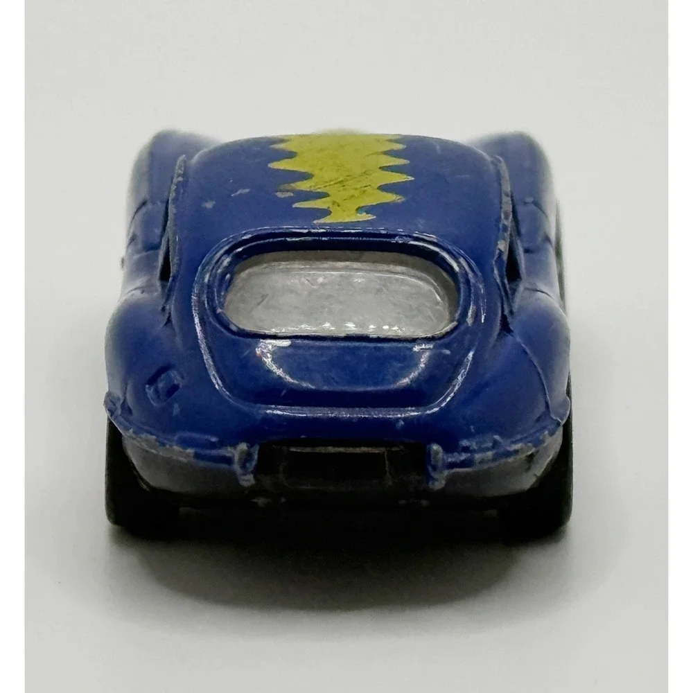 SUBWAY RESTAURANTS‎ Diecast Toy 1960s JAGUAR E-Type Blue Vintage